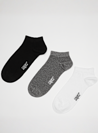 SNIPES, 3 PACK - No Show Socks, multi-colour, Image 1 of 2