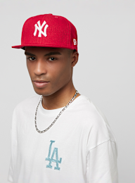 New Era, Fitted-Cap 59Fifty Basic MLB New York Yankees, red, Image 4 of 5