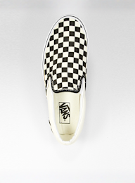 Vans, Classic Slip On (Checkerboard), wit, Afbeelding 5 van 5