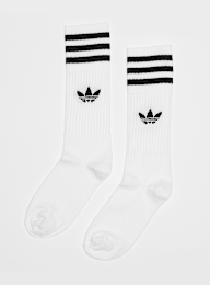 adidas Originals, 3 PACKS - adicolor High Crew Socks, white, Image 1 of 2