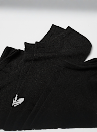 adidas Originals, 3 PACK - adicolor Trefoil No Show Socks, black, Image 2 of 3