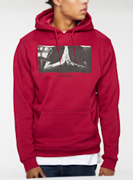 Mister Tee, Hooded-Sweatshirt Pray, rood, Afbeelding 5 van 5