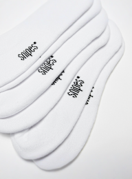 SNIPES, 3 PACK - LoCut Socks, wit, Afbeelding 2 van 2