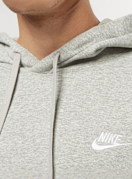 Nike, Sportswear Club Fleece Hoodie, grey, Image 3 of 4