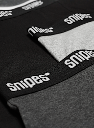 SNIPES, 3 PACK - Jersey, szary, Obraz 2 z 4