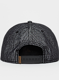 DJINNS, Snapback-Cap 6 Panel Linen, czarny, Obraz 2 z 4