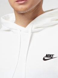 Nike, Sportswear Club Fleece Pullover Hoodie, wit, Afbeelding 3 van 5
