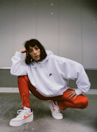 Nike, Sportswear Club Fleece Pullover Hoodie, wit, Afbeelding 5 van 5