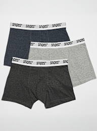 SNIPES, 3 PACK - Jersey Marine, grijs, Afbeelding 1 van 4