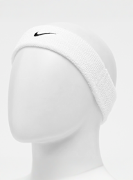 Nike, Swoosh Headband, wit, Afbeelding 1 van 2