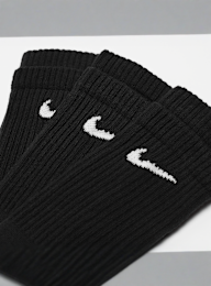 Nike, 3 PACK - Everyday Cushioned Training Crew Socks, black, Image 2 of 2