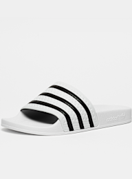 adidas Originals, Adilette, white, Image 2 of 5