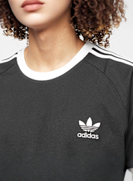 adidas Originals, adicolor 3-Stripes T-Shirt, black, Image 4 of 5