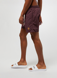 Urban Classics, Block Swim Shorts cherry, purple, Image 2 of 5