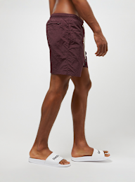Urban Classics, Block Swim Shorts cherry, purple, Image 4 of 5