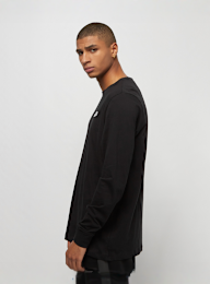 Nike, Club Tee Longsleeve, black, Image 2 of 4