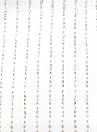 Mister Tee, F.CK YOU Hoodie, wit, Afbeelding 5 van 5