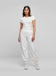 Urban Classics, Stretch Jersey Cropped Tee, white, Image 3 of 3