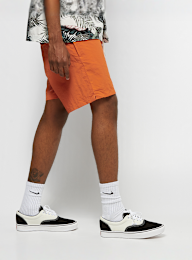 Urban Classics, Block Swim Shorts rust orange, orange, Image 4 of 6