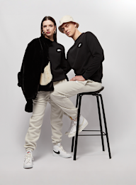 Nike, Sportswear Club Fleece Crew, zwart, Afbeelding 5 van 5