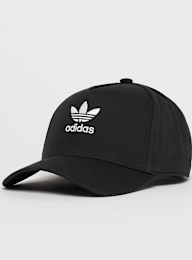 adidas Originals, adicolor curved Trucker Cap, zwart, Afbeelding 1 van 3