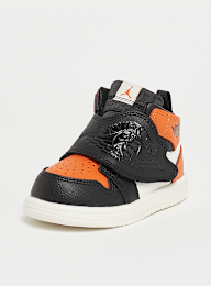 Jordan, Sky Jordan 1 Toddlers blue tint/white/ice blue, orange, Image 2 of 5