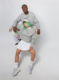 Nike, Sportswear Club Fleece Crew, grijs, Afbeelding 4 van 5