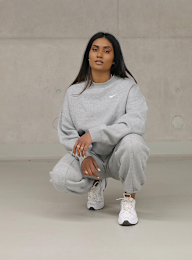 Nike, Sportswear Club Fleece Crew, grijs, Afbeelding 5 van 5