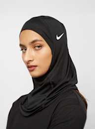 Nike, Pro Hijab 2.0, zwart, Afbeelding 1 van 2