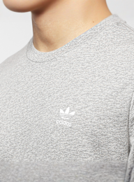 adidas Originals, ESSENTIAL TEE medium grey heather, grey, Image 4 of 5
