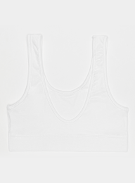 Karl Kani, KK Signature Bustier white, biały, Obraz 2 z 2