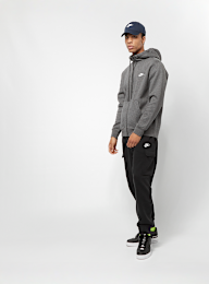 Nike, Club Hoodie Full Zip, grey, Image 5 of 5