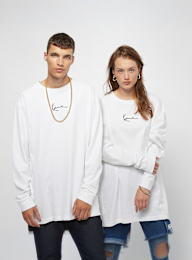 Karl Kani, KK Small Signature L/S wht, white, Image 1 of 4