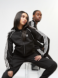 adidas Originals, adicolor Superstar Trackjacket, black, Image 1 of 5
