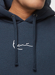 Karl Kani, Signature Teddy Hoodie, blauw, Afbeelding 3 van 4