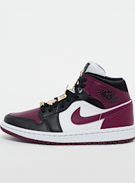 Jordan, Air Jordan 1 Mid SE black/dark beetroot/white hyper royal, black, Image 1 of 5