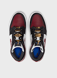 Jordan, Air Jordan 1 Mid SE summit white/blue chill-black, black, Image 5 of 7