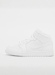 Jordan, Air Jordan 1 Mid  (GS), white, Image 1 of 5