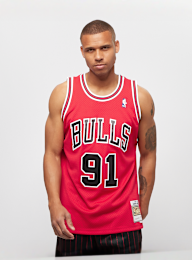 Mitchell & Ness, NBA Swingman Chicago Bulls Dennis Rodman scarlet, red, Image 1 of 5