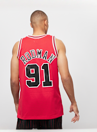 Mitchell & Ness, NBA Swingman Chicago Bulls Dennis Rodman scarlet, red, Image 2 of 5