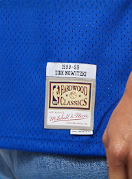 Mitchell & Ness, NBA Swingman Jersey Dallas Mavericks 1998-99 Dirk Nowitzki, blauw, Afbeelding 4 van 5