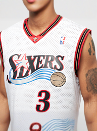 Mitchell & Ness, NBA Swingman Jersey Philadelphia 76ers 2000-01 Allen Iverson, wit, Afbeelding 2 van 4