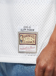 Mitchell & Ness, NBA Swingman Jersey Philadelphia 76ers 2000-01 Allen Iverson, wit, Afbeelding 3 van 4