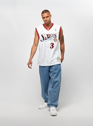 Mitchell & Ness, NBA Swingman Jersey Philadelphia 76ers 2000-01 Allen Iverson, wit, Afbeelding 4 van 4