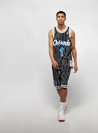 Mitchell & Ness, NBA Swingman Shorts Orlando Magic, black, Image 6 of 6