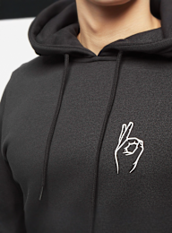 Mister Tee, Easy Hoodie, black, Image 3 of 5