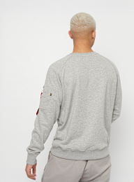 Alpha Industries, X-Fit Sweat, szary, Obraz 2 z 5