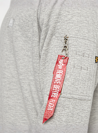 Alpha Industries, X-Fit Sweat, szary, Obraz 4 z 5