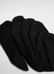 SNIPES, 3 PACK - FÃ¼ssling Invisible, zwart, Afbeelding 2 van 2