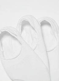 SNIPES, 3 PACK - Silicon Invisible Socks, white, Image 2 of 3
